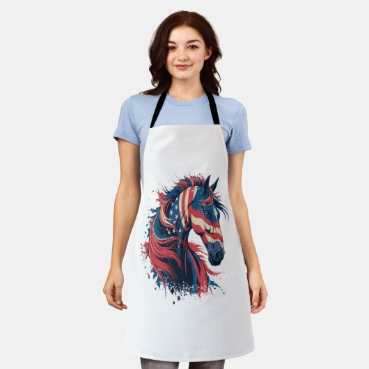 Tablier Drapeau américain (Porté)