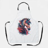 Tablier Drapeau américain (Recto)