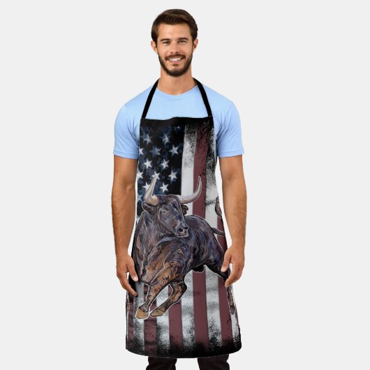 Tablier Drapeau américain (Porté)