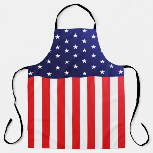 Tablier Drapeau américain (Recto)