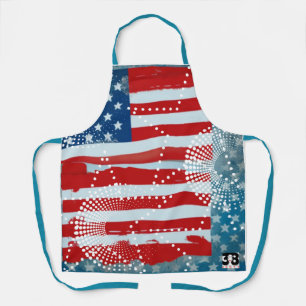 Tablier Drapeau américain