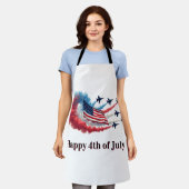 Tablier Drapeau américain, 4 juillet (Porté)