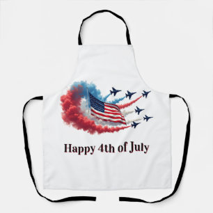 Tablier Drapeau américain, 4 juillet