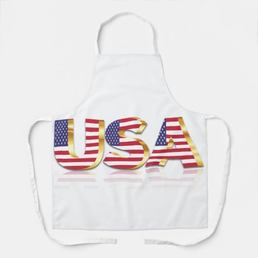 Tablier Drapeau américain Apron Patriotique (Recto)