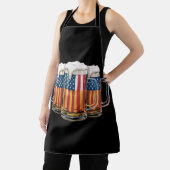 Tablier Drapeau américain de la bière 4 juillet Merica Boi (Insitu)