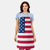 Tablier Drapeau américain Patriotique (Porté)