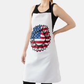 Tablier Drapeau américain Tournesol-32222 (Insitu)