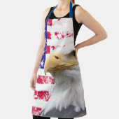 Tablier Drapeau américain vintage Eagle 4 juillet barbecue (Insitu)