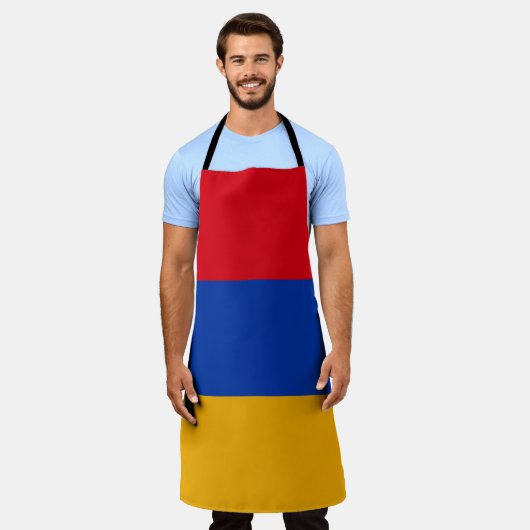 Tablier Drapeau Arménie (Porté)
