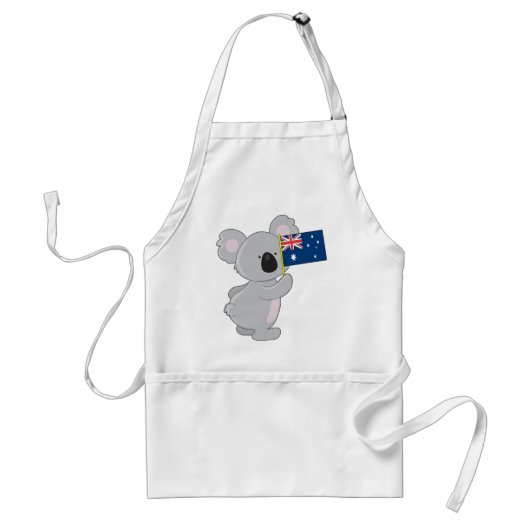 Tablier Drapeau australien de Koala (Devant)