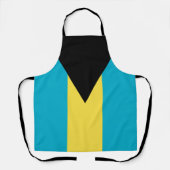 Tablier Drapeau bahaméen (Recto)