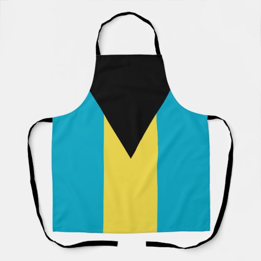 Tablier Drapeau bahamien (Recto)