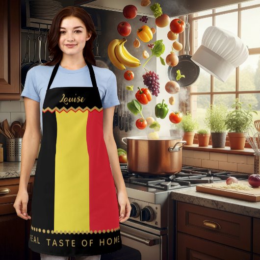 Tablier Drapeau belge Chefs Apron