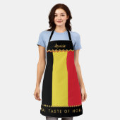 Tablier Drapeau belge Chefs Apron (Porté)