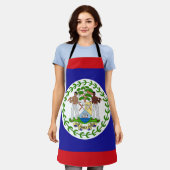 Tablier Drapeau bélizien (Porté)
