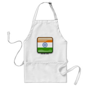 Tablier Drapeau brillant indien