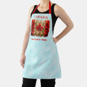 Tablier Drapeau canadien de la feuille d'érable d'automne (Insitu)