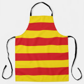 Tablier Drapeau catalan (Catalogne) (Recto)