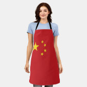 Tablier Drapeau chinois (Porté)