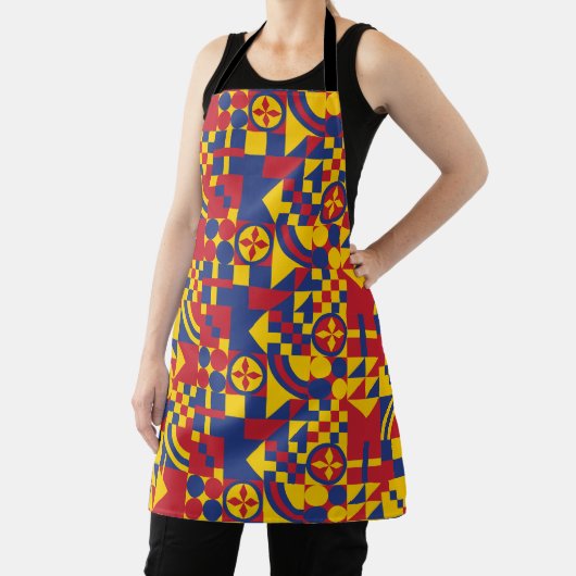 Tablier Drapeau Colombie Motif coloré (Insitu)