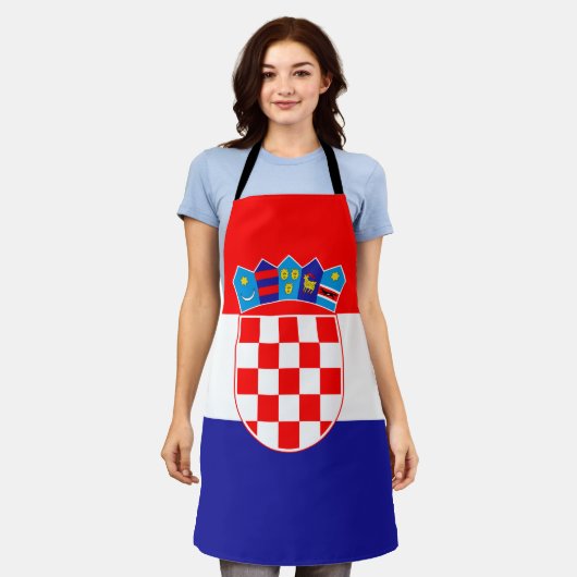 Tablier Drapeau croate (Porté)