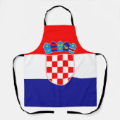 Tablier Drapeau croate (Recto)