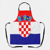Tablier Drapeau croate (Recto)