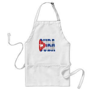 Tablier Drapeau cubain