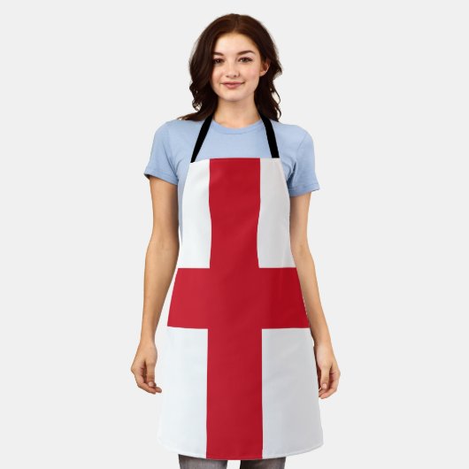 Tablier Drapeau d'Angleterre (Porté)