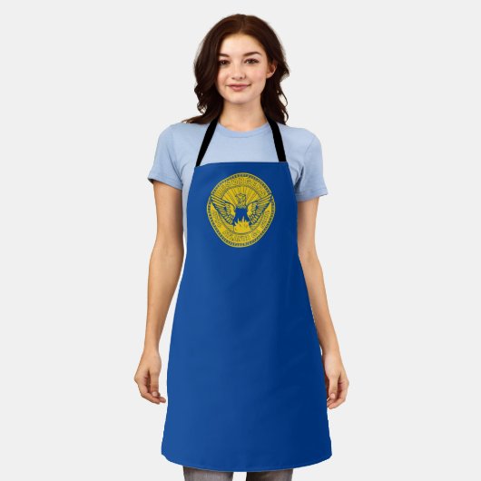 Tablier Drapeau d'Atlanta City Apron (Porté)