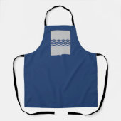 Tablier Drapeau de Basilicata (Italie) (Recto)