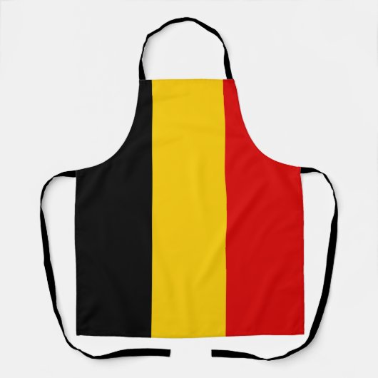 Tablier Drapeau de Belgique (Recto)