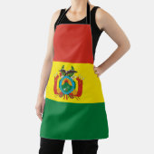 Tablier Drapeau de Bolivie patriotique (Insitu)