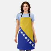 Tablier Drapeau de Bosnie-Herzégovine (Porté)