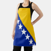 Tablier Drapeau de Bosnie-Herzégovine patriotique (Insitu)