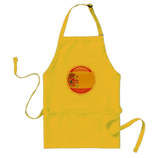 Tablier Drapeau de bulle de l'Espagne (Devant)