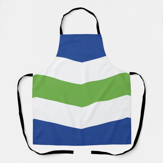 Tablier Drapeau de Burlington, Vermont (Recto)