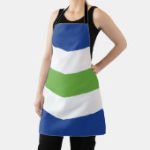 Tablier Drapeau de Burlington, Vermont (Insitu)