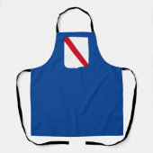 Tablier Drapeau de Campanie (Italie) (Recto)
