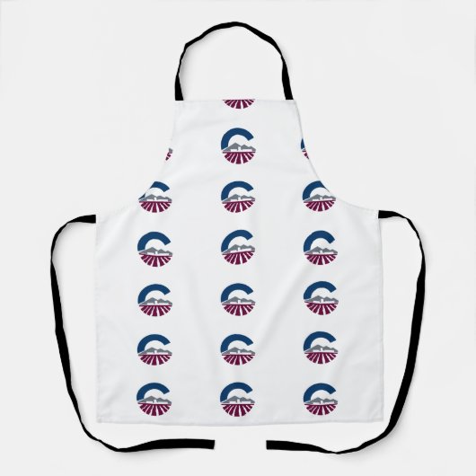 Tablier Drapeau de Chandler, Arizona (Recto)