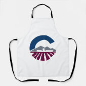 Tablier Drapeau de Chandler, Arizona (Recto)