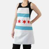 Tablier Drapeau de Chicago City Apron (Insitu)