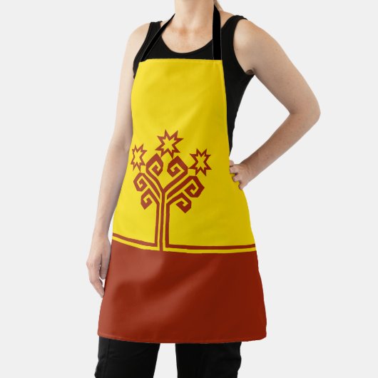 Tablier Drapeau de Chuvashia (Insitu)