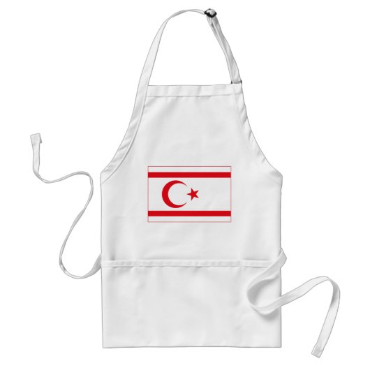 Tablier Drapeau de Chypre du Nord (Devant)