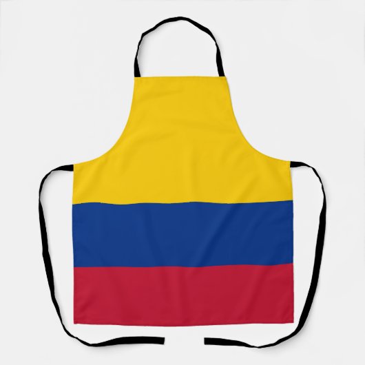 Tablier Drapeau de Colombie (Recto)