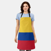 Tablier Drapeau de Colombie (Porté)