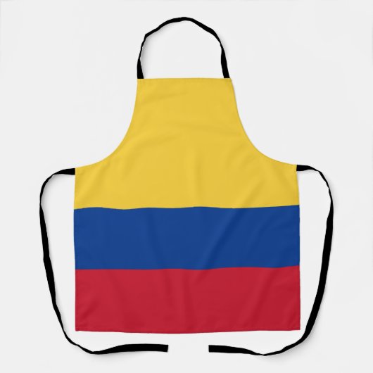 Tablier Drapeau de Colombie (Recto)