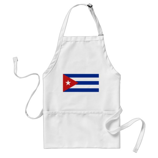 Tablier Drapeau de Cuba (Devant)