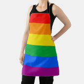 Tablier Drapeau de fierté arc-en-ciel LGBTQ+ (Insitu)