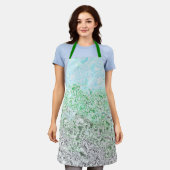 Tablier Drapeau de fierté Autoromantique Trippy Boho Groov (Porté)
